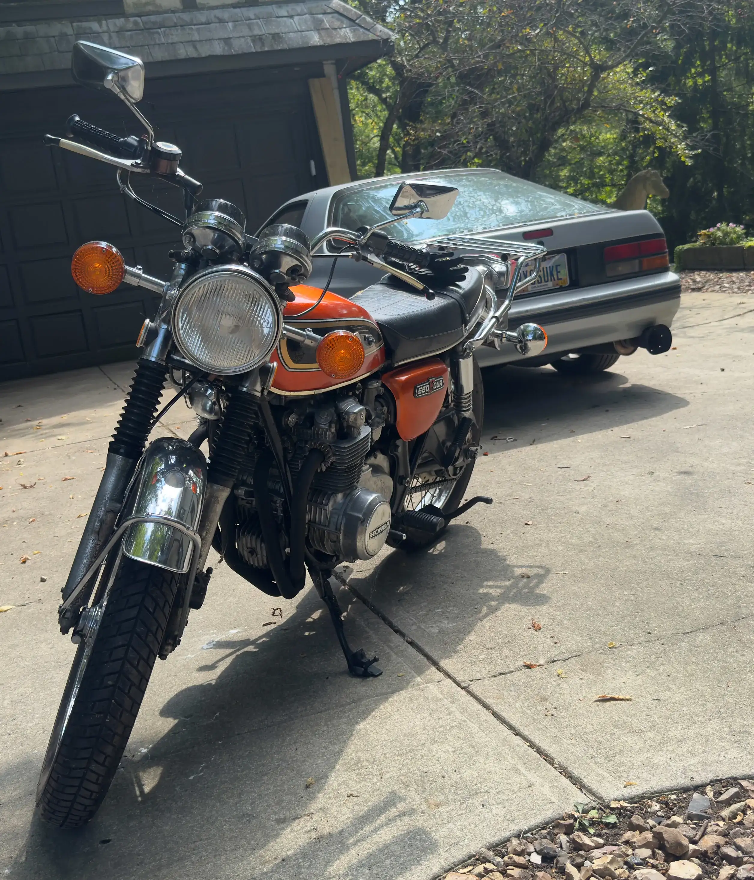 Honda CB550 Four Motorcycle